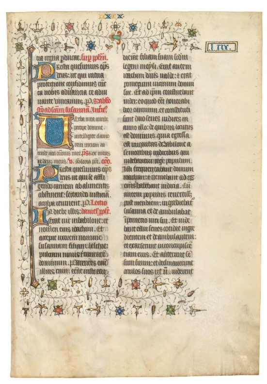 Leaf from a Missal