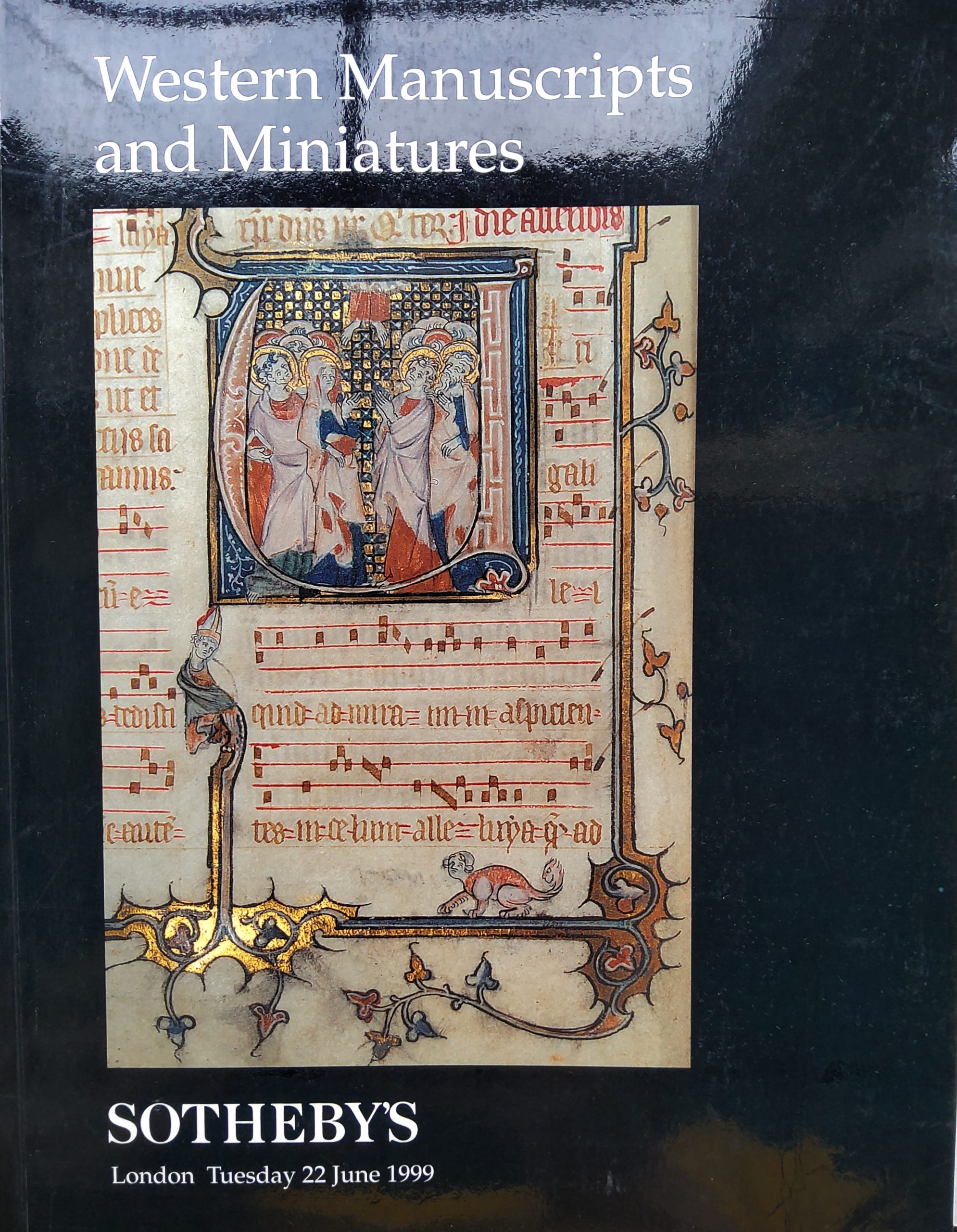 Sotheby’s Catalogues of Western Manuscripts and Miniatures; 12 vols; Complete collection 20 June 1995 to 22 June 1999.
