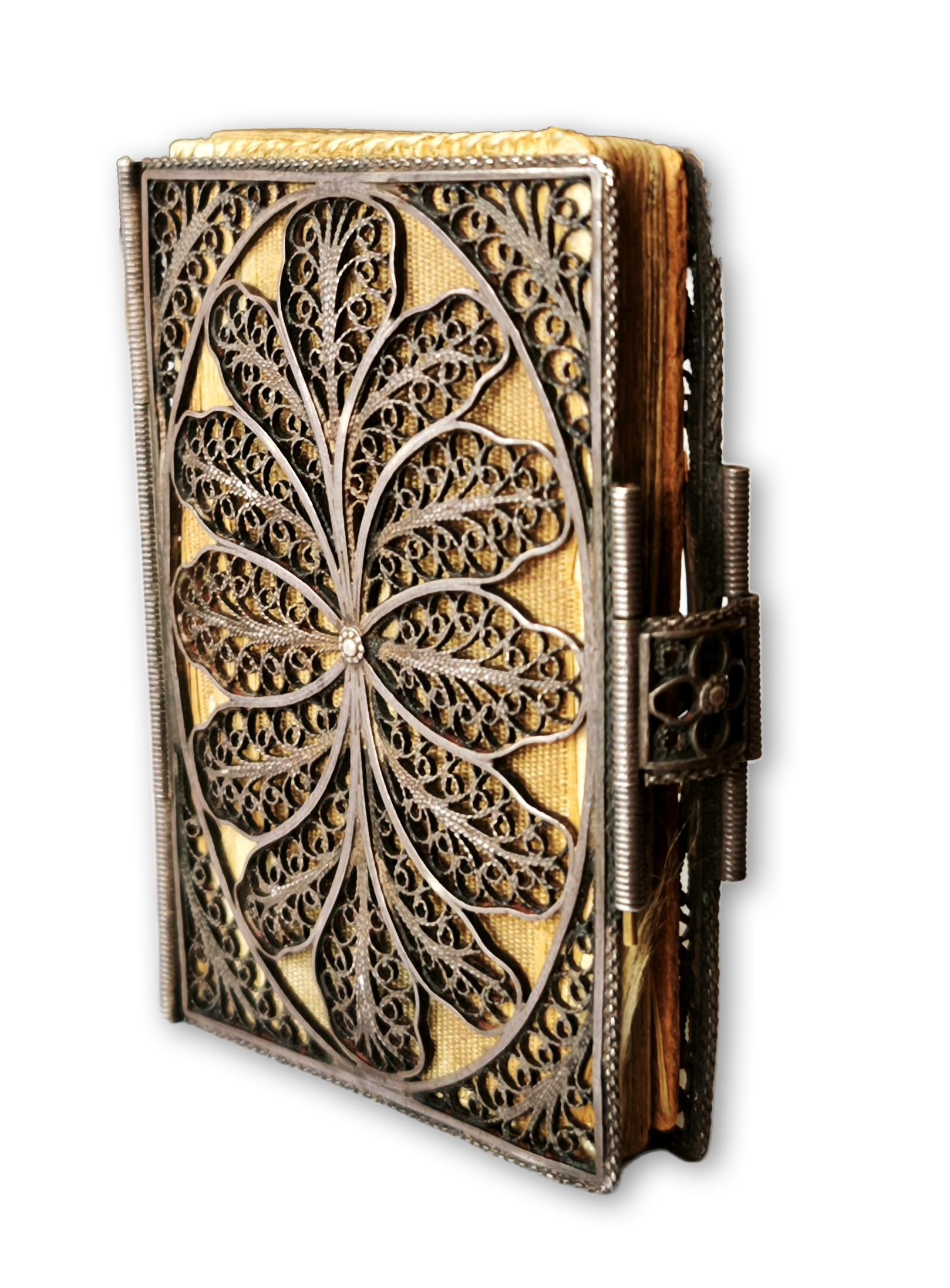[Filigree Silver Binding]. London Almanack for the Year of Our Lord 1775